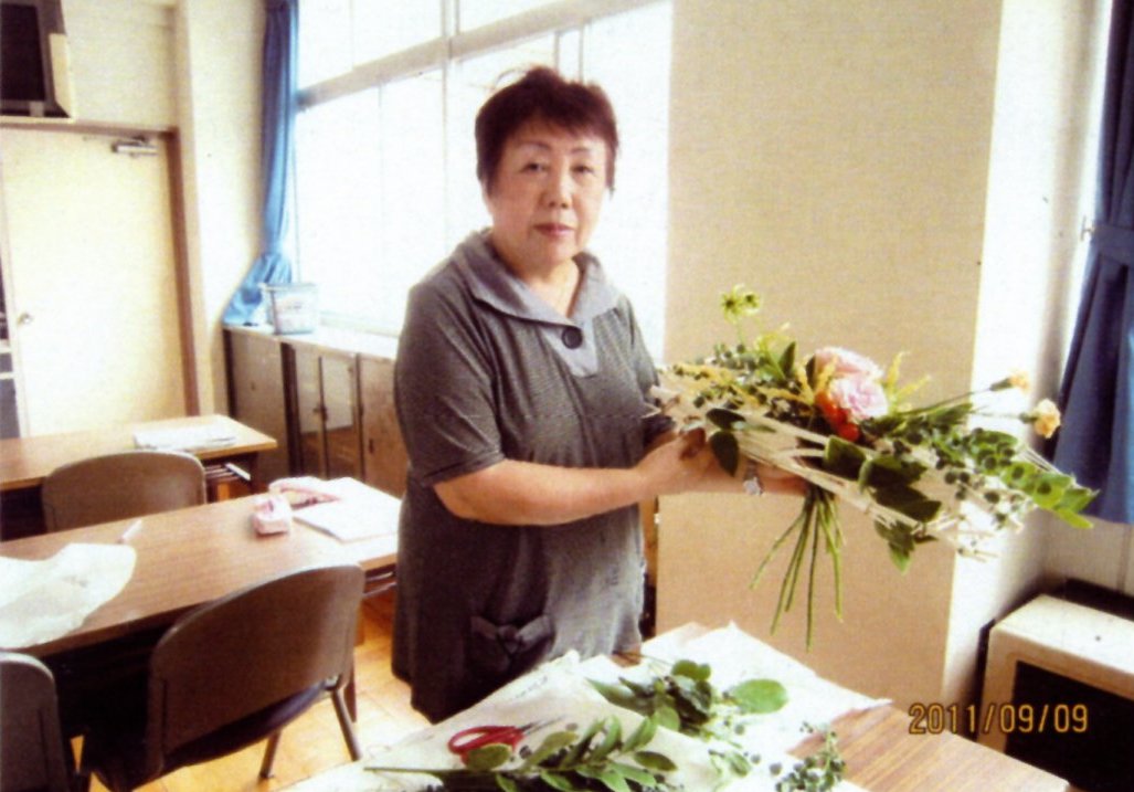 技能紹介(1) フラワー装飾 立川修子