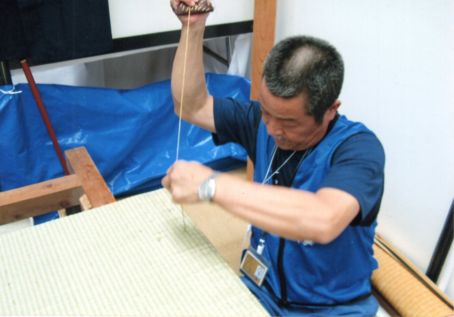 技能紹介(2) 畳製作 松本芳光